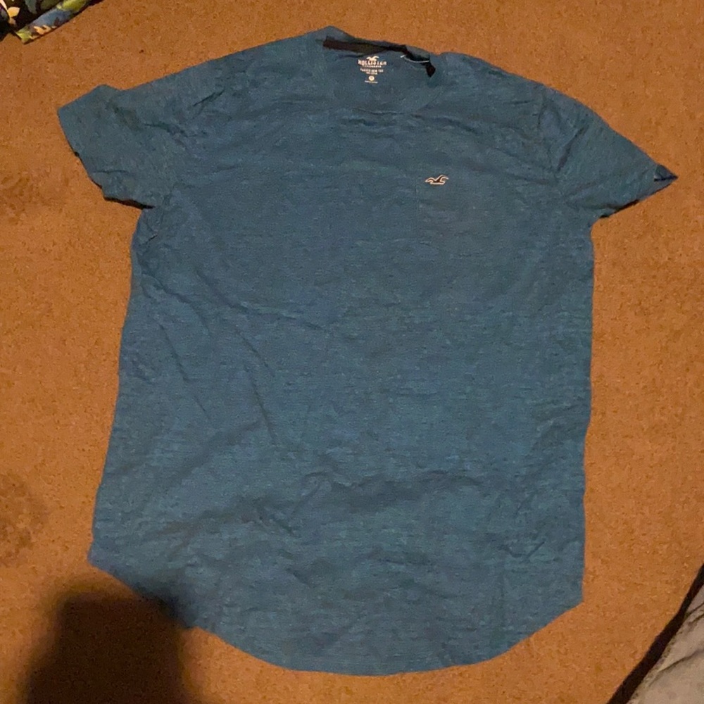 Blue Hollister shirt